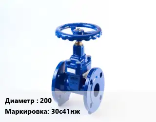 Задвижка стальная 200 30с41нж